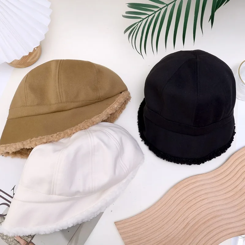 Women Beret Women Hats Winter Retro Velvet Octagonal Thickened Warm Casual Hat