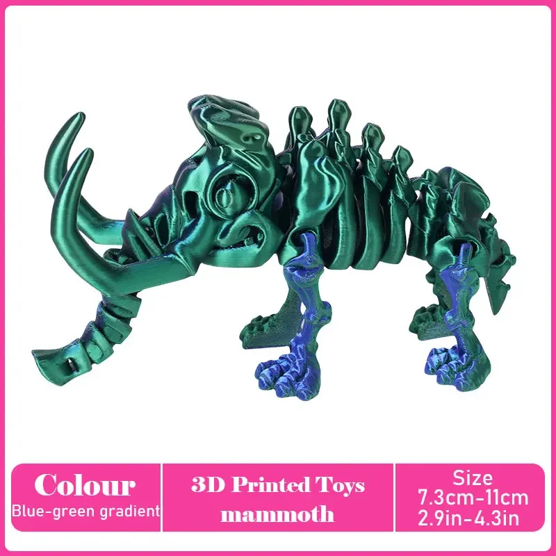 Realistic 3D Printed Movable Tyrannosaurus Rex Dinosaur Model - Decorative Desktop Piece & Unique Birthday Gift
