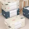 Dustproof Large Capacity Storage Bag, Quilt & Clothes Organizer With Zipper And Handles For Closet 2