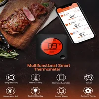 Jinutus Bluetooth Meat Food Thermometer Wireless Digital Grill Kitchen Thermometer With 6 Probes For BBQ Smoker Oven Cooking 2