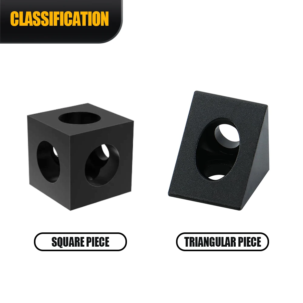 Angle Bracket 90 Degree Angle Corner Openbuilds V-slot Connector for Aluminum Extrusion EU 3D Printer Furniture Hardware