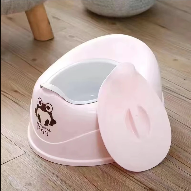 Children's Pot Baby Toilet Baby Potty Seat With Cover Thickened Portable Training Seat Kids Travel Toilet Urinal Easy Clean 1-6Y 3