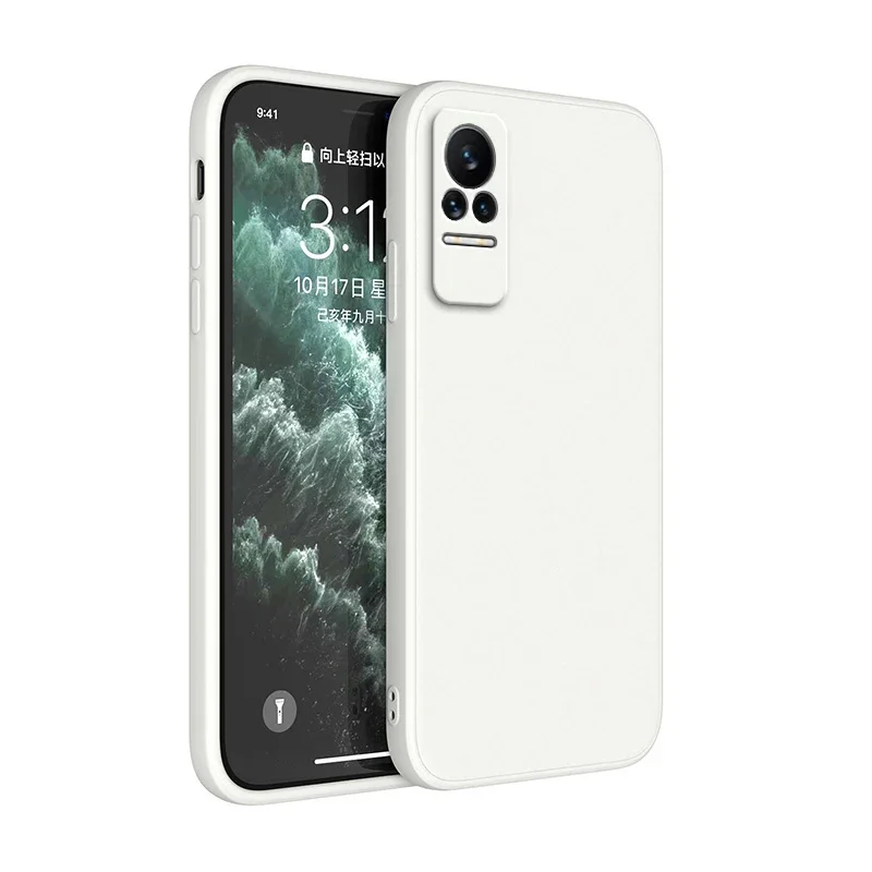 Deluxe Liquid Silicone Shockproof Soft Case - Classic Luxury