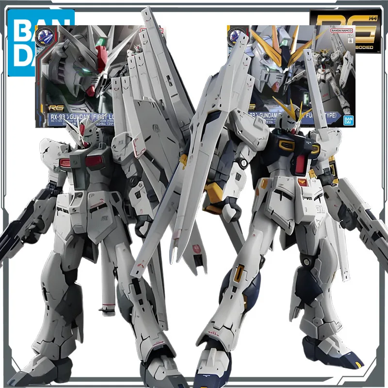 Bandai Original MODEL KIT GUNDAM RG RX - 93 Ν GUNDAM FIRST