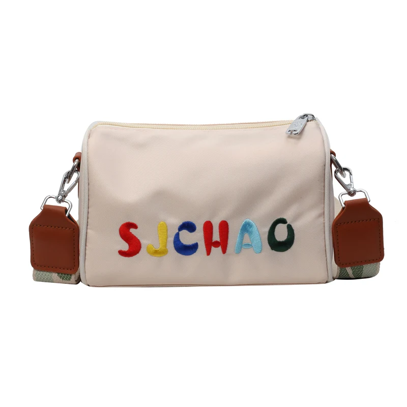 Bolso bandolera de tela Oxford con cremallera y envío gratuito de gran venta para mujer 2024 Nuevo bolso de hombro versátil y de moda para viajar