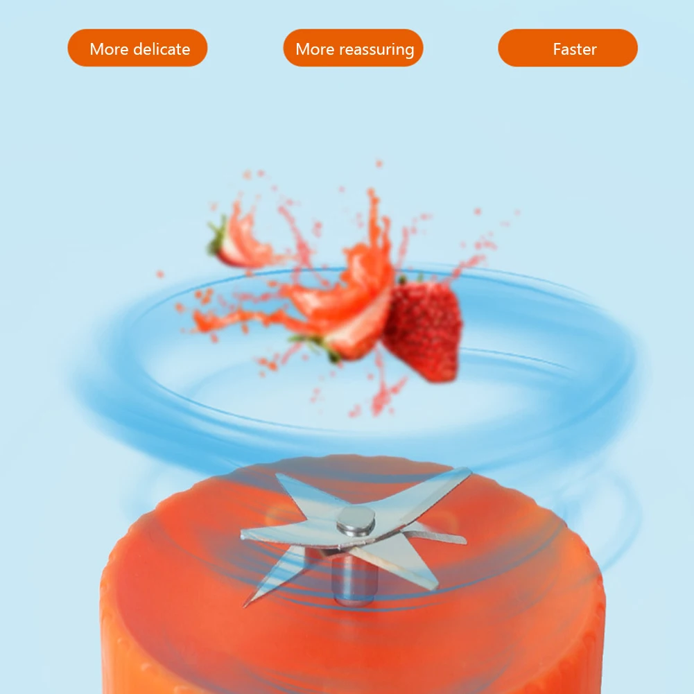350ml Portable Electric Fruit Juicer USB Rechargeable Smoothie Blender Machine Mini Fruit Mixer Cup Juicing Cup Kitchen Mixer fruit juicer,juice blender,juice maker blender