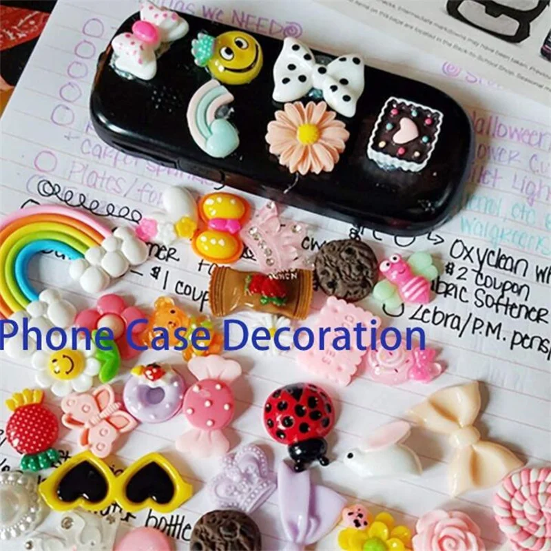 20 stücke Schleim Harz gefälschte Süßigkeiten Charms Kawaii niedlichen Set Flatback Perle für DIY Handwerk Haars pange Telefon Fall Scrap booking machen Versorgung – Detail 9