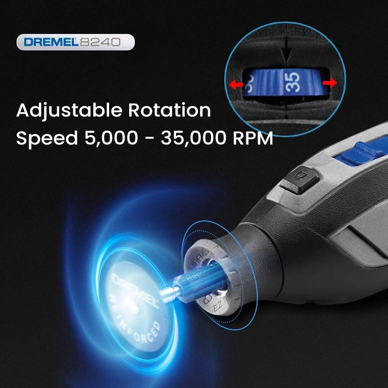 IN Rotary Tool DREMEL 8240 Engraver Pen Variable Speed Motor