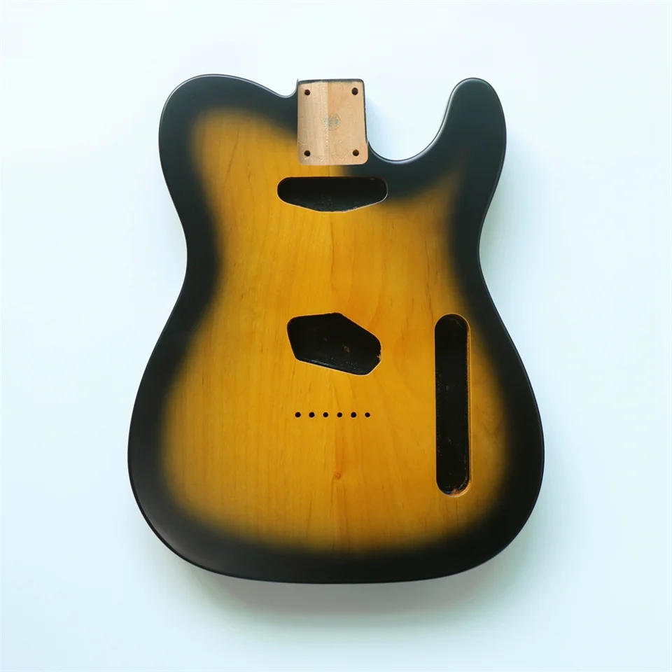 

DONLIS Double Split Centered Matt Nitrocellulose Lacquer Tobacco TL Guitar Body Alder Body Alder DIY Accessories