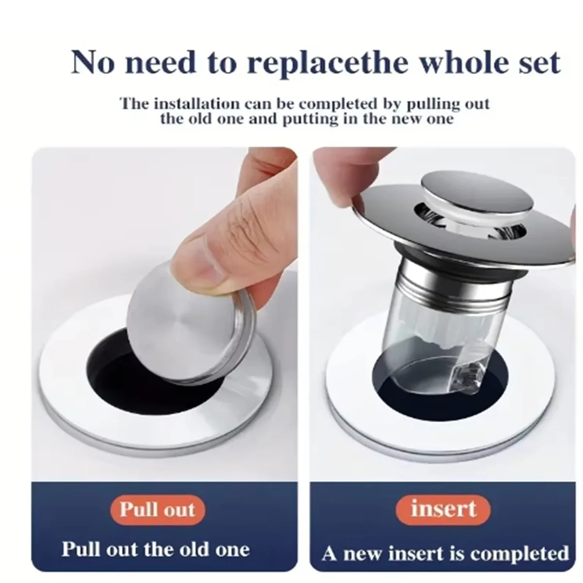 Drain Filter Plug Sink Cover 1PC for Washing Basin Face Basin