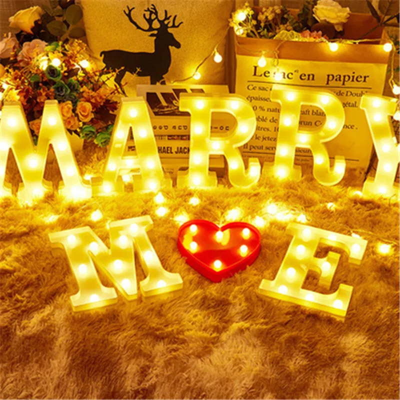 Lampada LED Decorativa A Forma Di Numero 5 Oro – Luce Notturna Per Compleanni E Feste