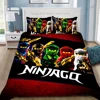 Duvet Cover Cartoon Game Pillowcase Bedding Set Boy Girl Bedroom Decoration Boys-N-ninjagos-Gift Single Double Large Size 1