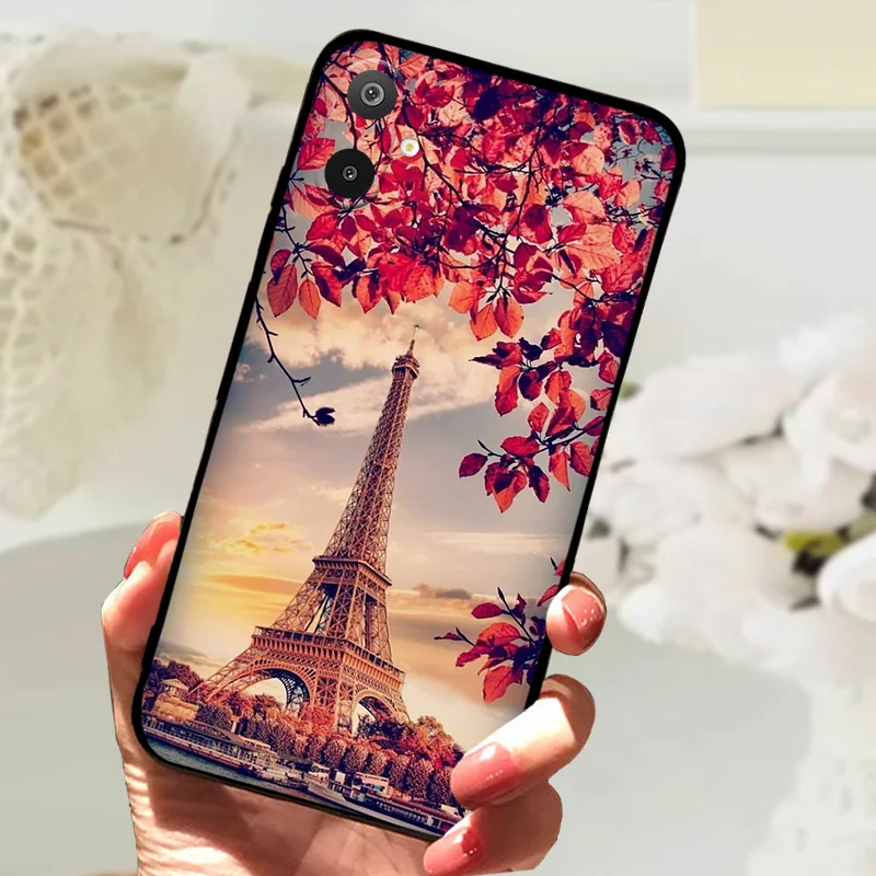 Fashionable Shockproof Silicone Phone Case - Soft TPU Back Cover