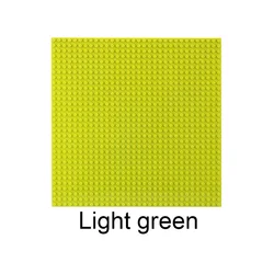 Brown Durable 10x10 Non - Slip Baseplate for Creative Building and STEM Play (S3232 light green)