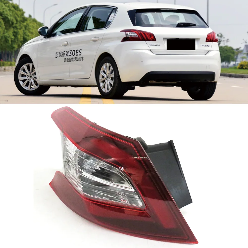 

Outer for Peugeot 308s rear bumper tail light lamp taillights taillamp brake light