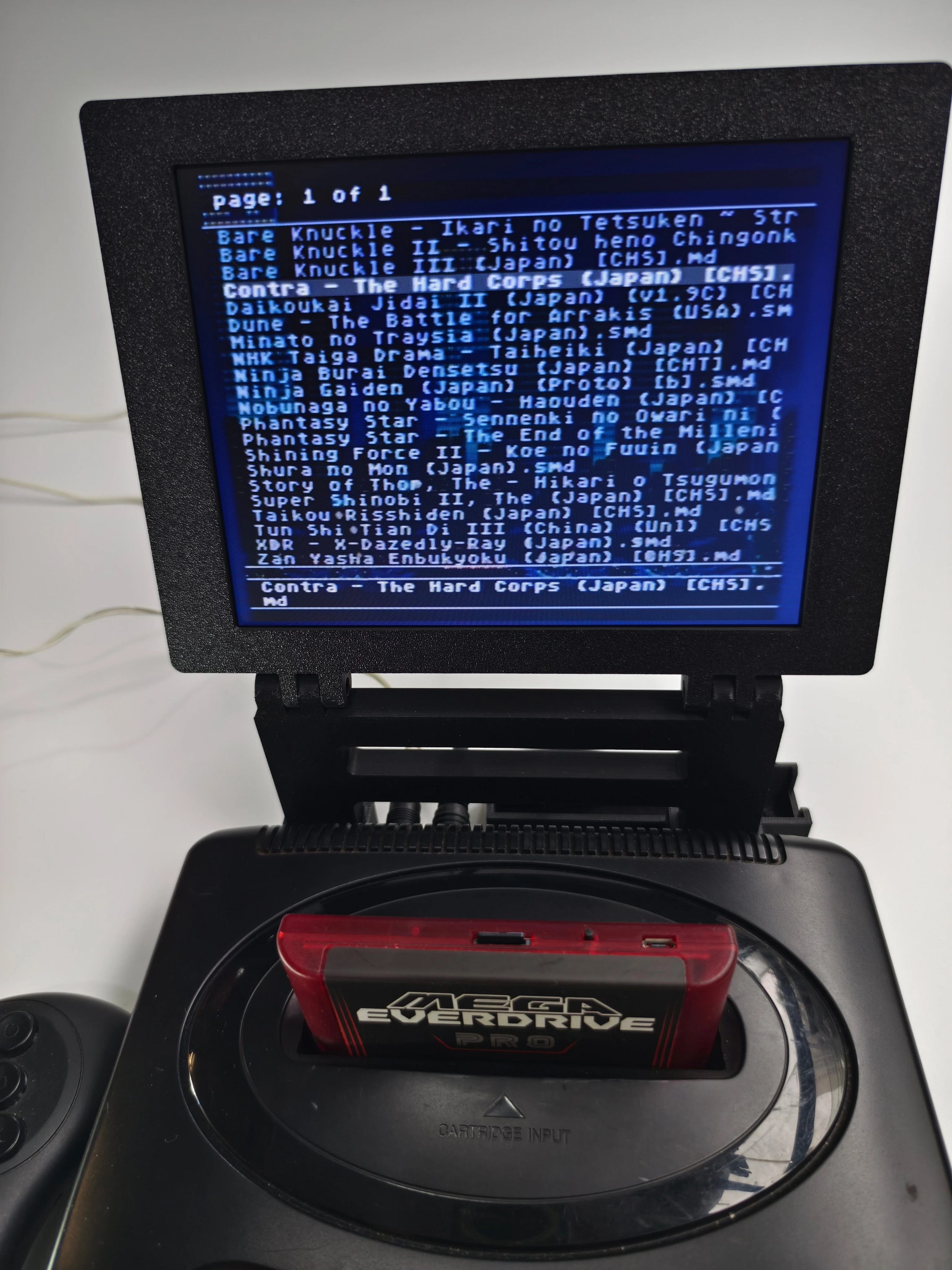8 インチ MD2 セガ MEGADRIVE2 液晶レトロアーケードゲーム機