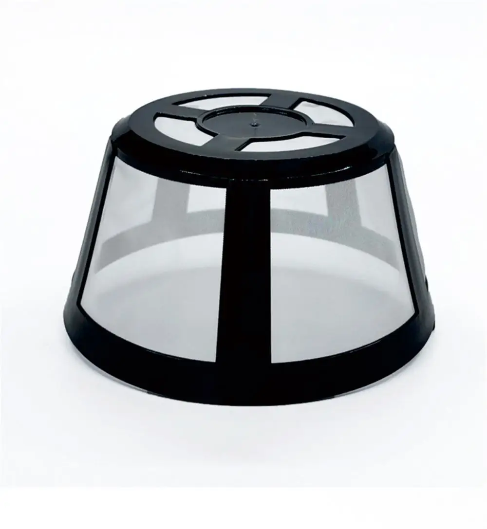 Description Picture 2 of itemReusable Nylon Coffee Pot Filter Solid Style Reusable Filter Permanent Cafe Coffees Tool Basket Coffeeware Spoon Strainer Nylon