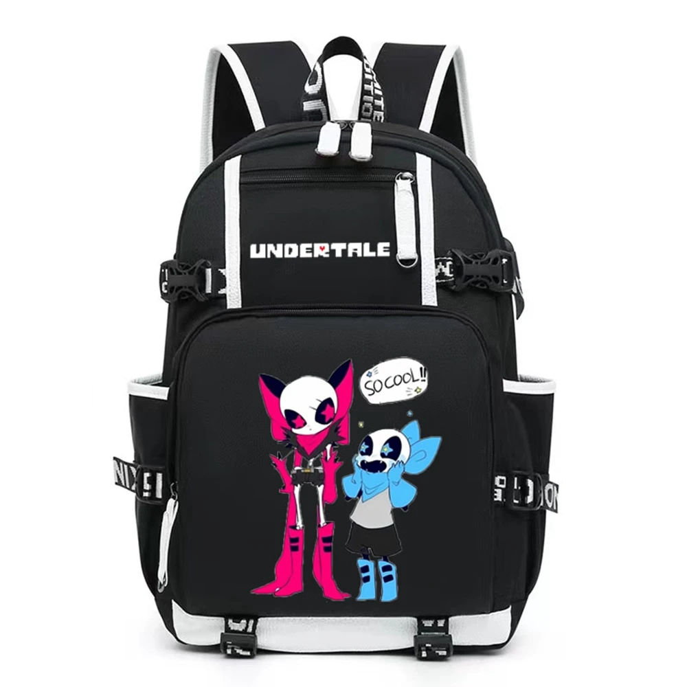 

Unisex Anime Undertale Frisk Toriel Sans Papyrus Outdoor Travel Rucksack Casual Schoolbag Student Backpacks
