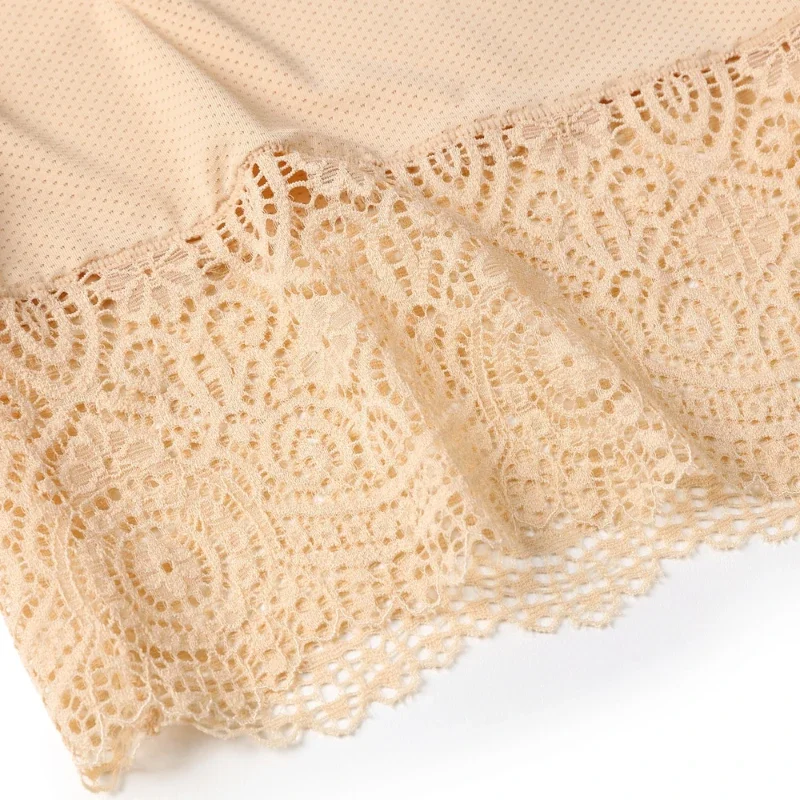 Women Seamless Underwear Shorts Soft Cotton Safety Short Pants Female Sexy Lace Black Boxers Women Boyshort Panties Shorts