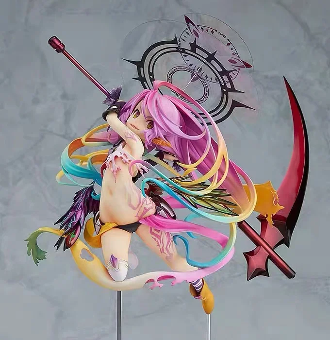 

100% Original:Anime No Game No Life Jibril War ver. 31cm PVC Action Figure Anime Figure Model Toys Figure Collection Doll Gift
