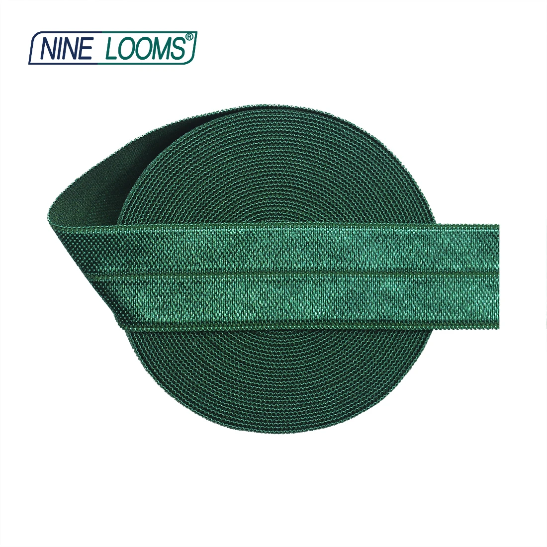 Neun Webstühle glänzend faltbar elastisch Feind 3/4 "20mm solide Spandex Band Gurtband Unterwäsche Kleid Näh besatz 50 Yard von Spule – Detail 7