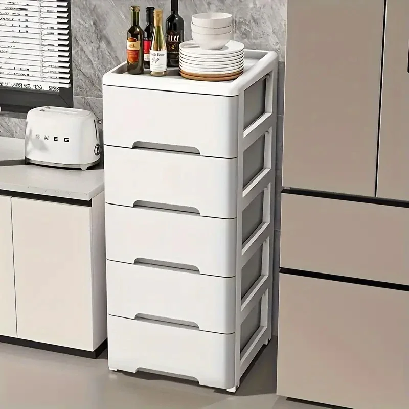 3–7 Layer Drawer Storage Cabinet with Wheels 2