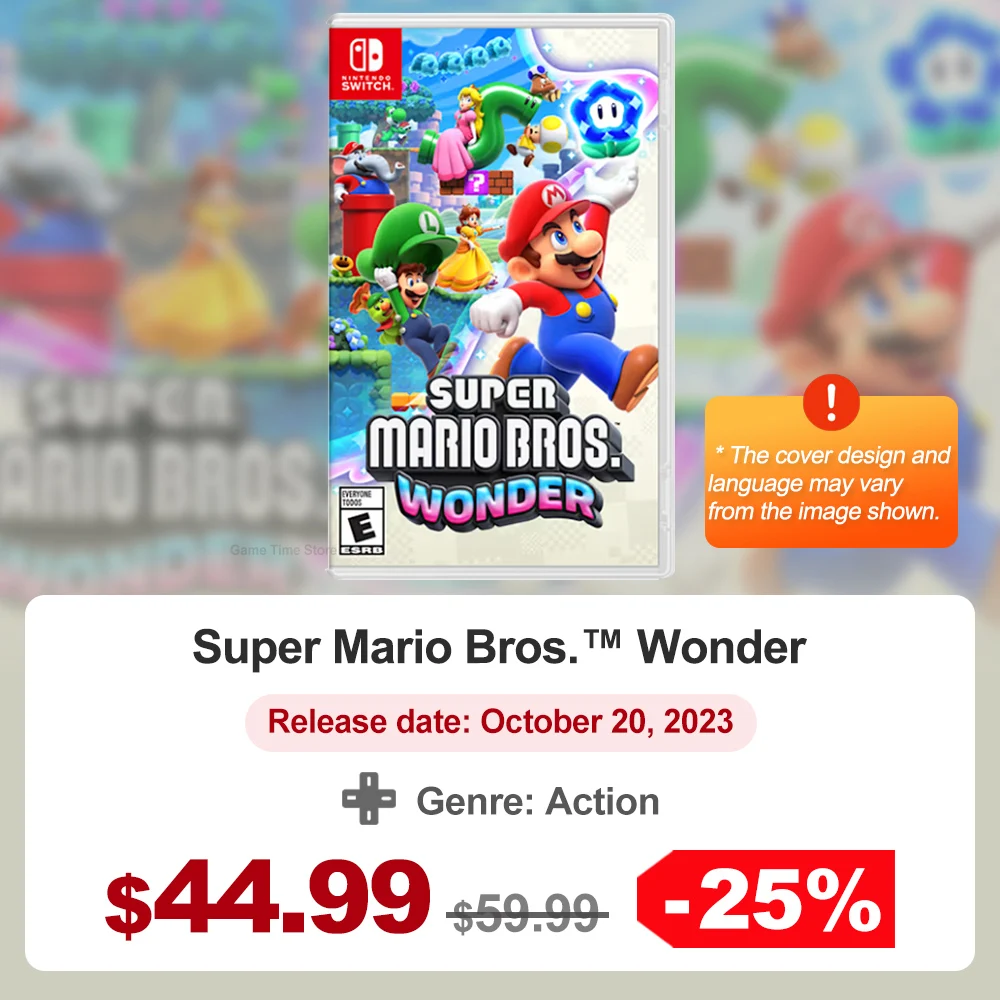 スーパーマリオ Nintendo Switch ゲーム マリオブラザーズ ワンダー