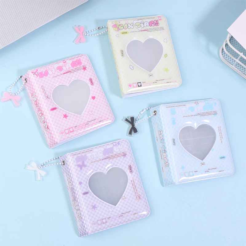 3-Inch Love Album with 36 Pockets - Cute Mini Photocard Holder & Storage Case