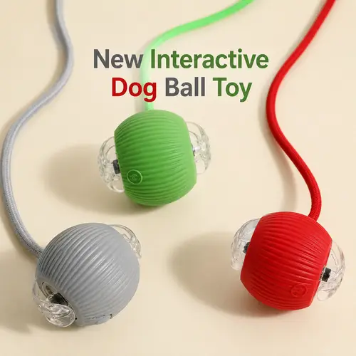 New Dog Interactive Ball Toy,Automatic Rolling Dog Ball Rechargeable,Smart Puppy Interactive Toy,Intelligent Balls Toy for Dogs - Image 6