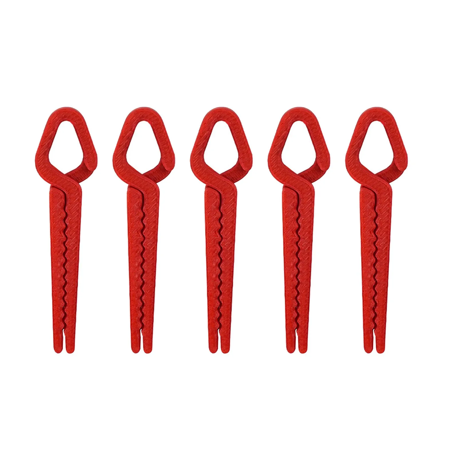 5pcs 네일 클립 세트 유출 방지 혼합 색상 네일 아트 컬러링 보호 클립 다기능 클립 도구