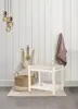 Furniture Amelia, White Vanity Stool 6