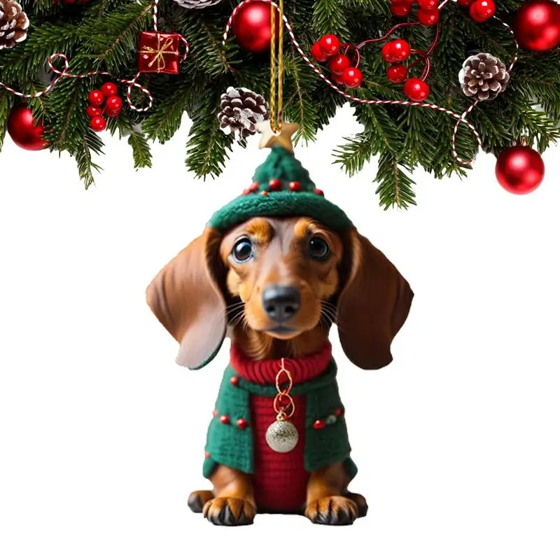 Рисунок 5 - Рождественская мультяшная Милая подвеска в виде собаки