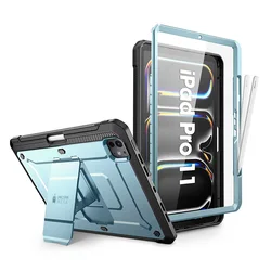 Ultimate Rugged Full-Body Case with Built-in Screen Protector & Kickstand (Arctic)