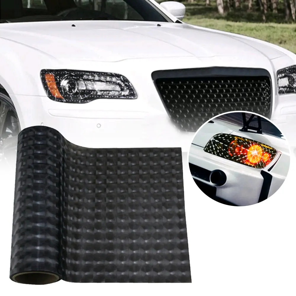 

1pc Universal Car HeadLight Taillight Tint Film Sheet Vinyl Car Lamp Sticker Car Cat Eyes Body Film Car Styling Accessories