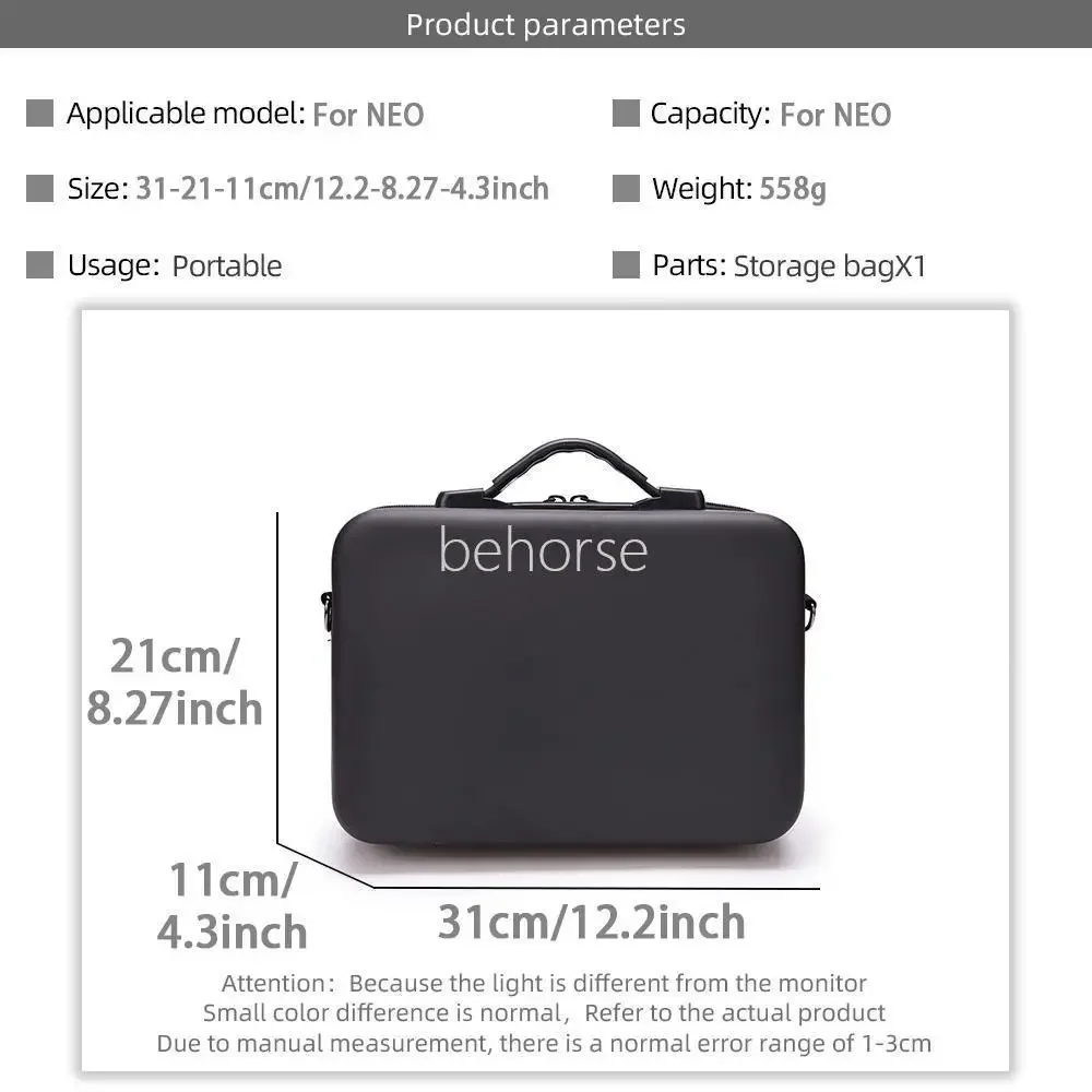 Carrying Case For DJI Neo Hard Shell Shockproof Case High-Capacity Storage Bag Travel Portable Bag For DJI Neo Drone Accessories