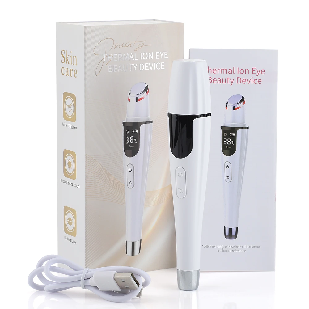 Eye Lifting Massage Micro current Anti Wrinkle Remove Eye Bags Dark Circles Light Therapy Instrument Tool Anti Age Skin Lifting multifunctional handheld skin beauty instrument facial induction massager lift firm and remove wrinkles beauty products facial