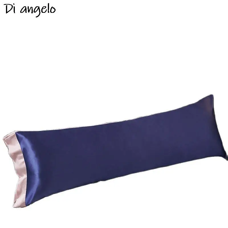 NewHighEndProductsSolidColorEmulationEasyPillowcaseLongPillowsCasePillowCover