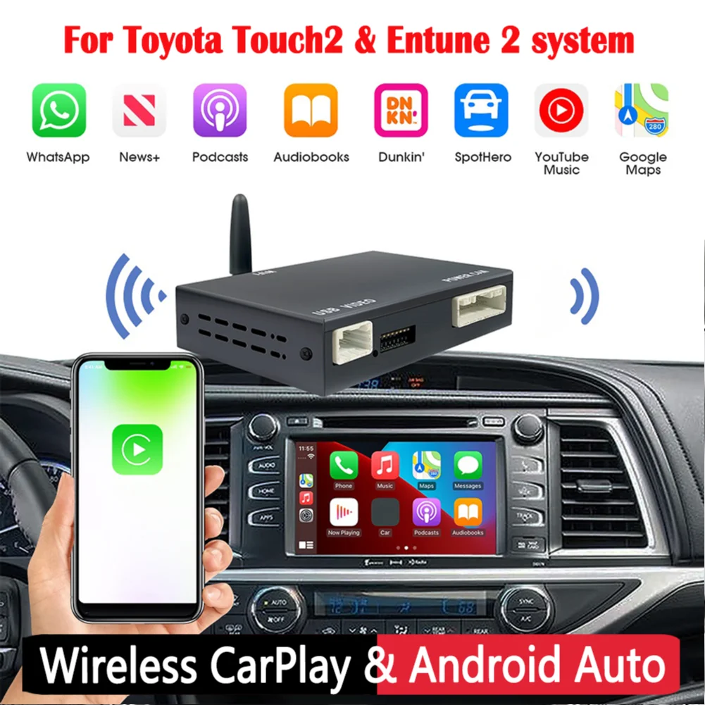 Toyota Auris 2014-2019 Apple Carplay AndroidAuto MMI OEM Screen Retrofit  Upgrade