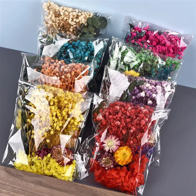 Dried flowers UV Resin Flowers Stickers Epoxy Resin Filling DIY Jewelry Making Crafts Art Material Festival Party Home Decor