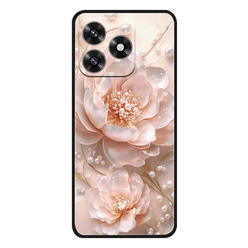 Premium Silicone Soft TPU Back Cover with Camera Protection Bumper