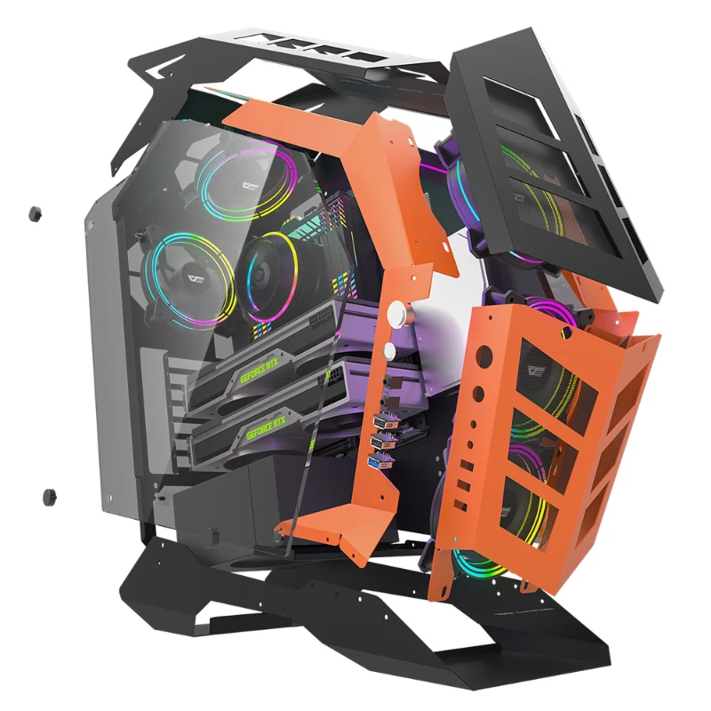 Desktop Gaming MID Tower ATX Gaming PC Computer Case 1 Desktop Gaming MID Tower ATX Gaming PC Computer Case