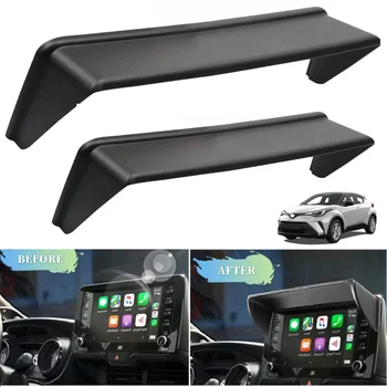 Copertura parasole GPS per auto visiera parasole per auto antiriflesso cappuccio di navigazione universale 7 "8" pollici per lettore Radio di navigazione GPS per auto