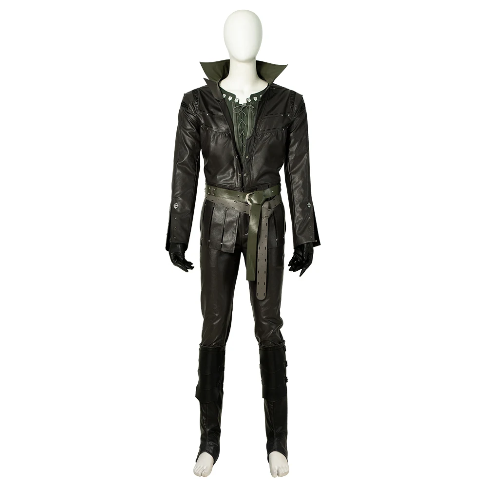 

Halloween Cidolfus Telamon Cosplay Costume Adult Mens Vest Coat Pants Full Suits Carnival Party Cosplay Costume