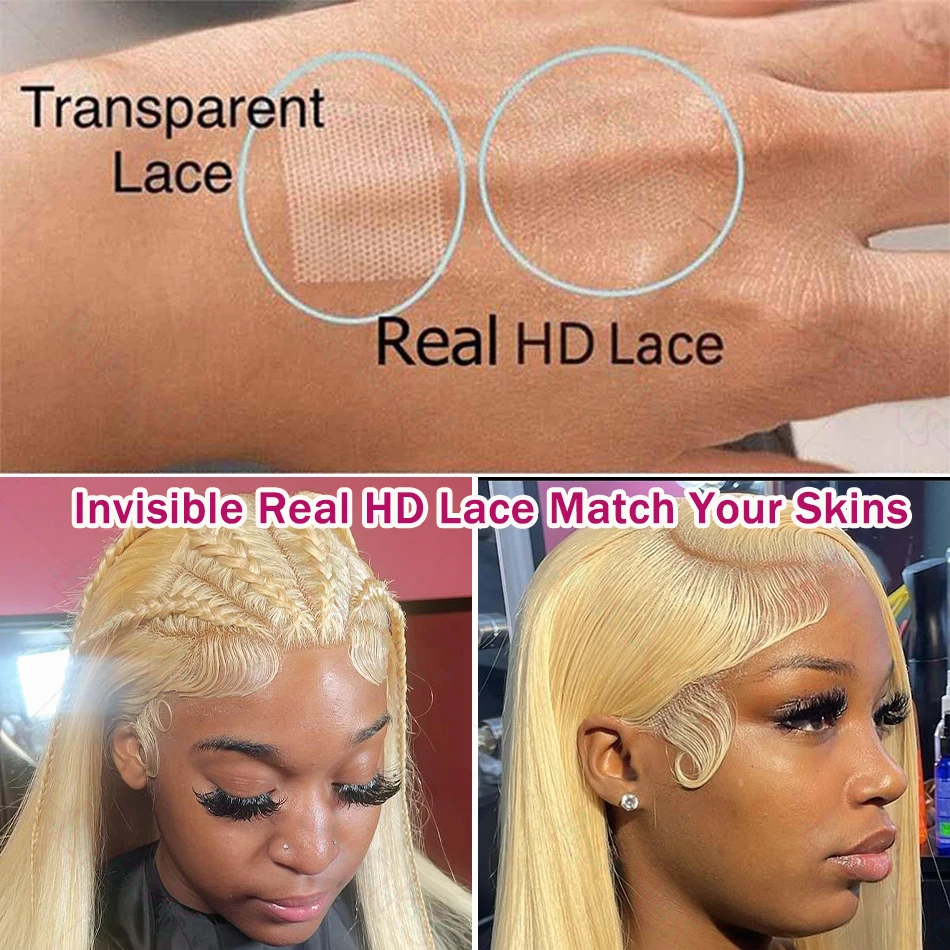 Body Wave Color HD 613 Blonde 250% 13X4 13x6 Lace Front Human Hair Wigs 5x5 Closure Wigs For Women 30 40 Inch human hair wig,lace front wig,human hair wigs,front lace wig