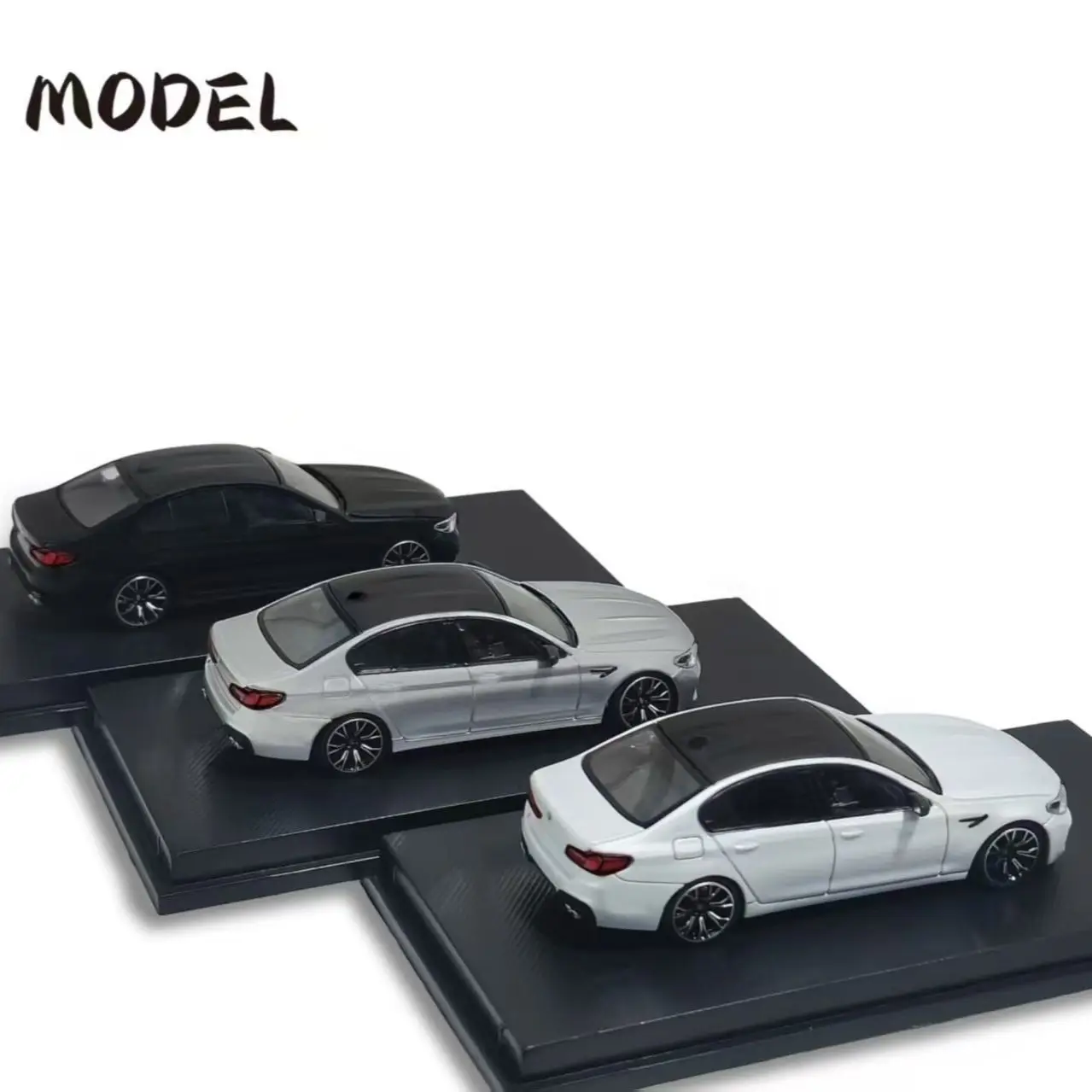 MJ 1/64 BMW M5 (F90) 6세대 M5 합금 다이캐스트 자동차 모델 수집 장식품 선물 장난감