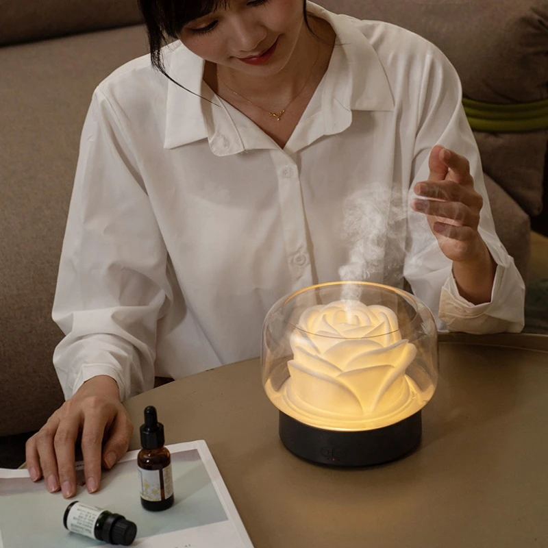 Aroma Diffuser Air Humidifier Ultrasonic Cool Mist Maker Fogger Aromatherapy Essential Oil Fragrance Difusor Colorful LED Light