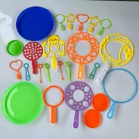 Bubble Machine Blowing Bubble Tool Soap Bubble Maker Blower Set Big Bubble Dish Outdoor Funny Gift Toys For Children Bubble Wand 1