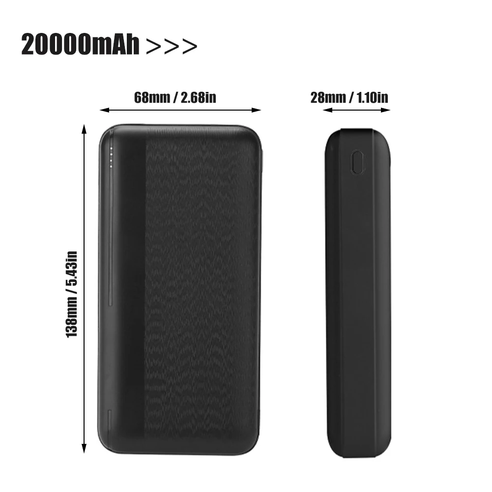 Рисунок 2 - Внешний аккумулятор 10000 мАч 5 В/2 а Micro/Type-C Out