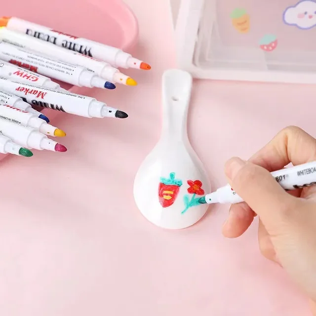 8/12 Colors Magical Water Floating Pen Set Kids Educational Painting Pen Toy Whiteboard Marker Student Colorful Doodle Water Pen 3