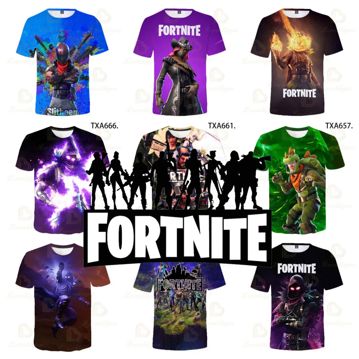 Maglietta 3D Fortnite Shoot Game Battle Royale Victory Sudaderas Bambini Bambini Ragazzi Ragazze Top T-Shirt Vestiti Per Bambini